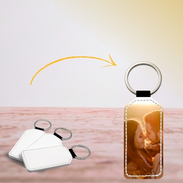 Porta-Chaves PU Retangular